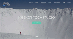 Desktop Screenshot of powderyoga.com